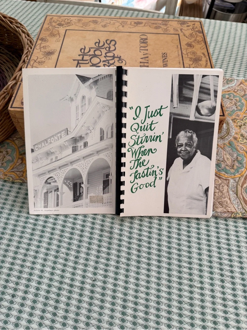 NEW Vintage Rare Cookbook I Just Quit Stirrin' When The Tastin's Good Cookbook